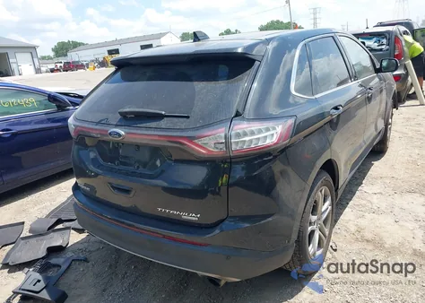 2015 Ford Edge Titanium from USA, damaged, VIN 2FMPK3K92FBB70773